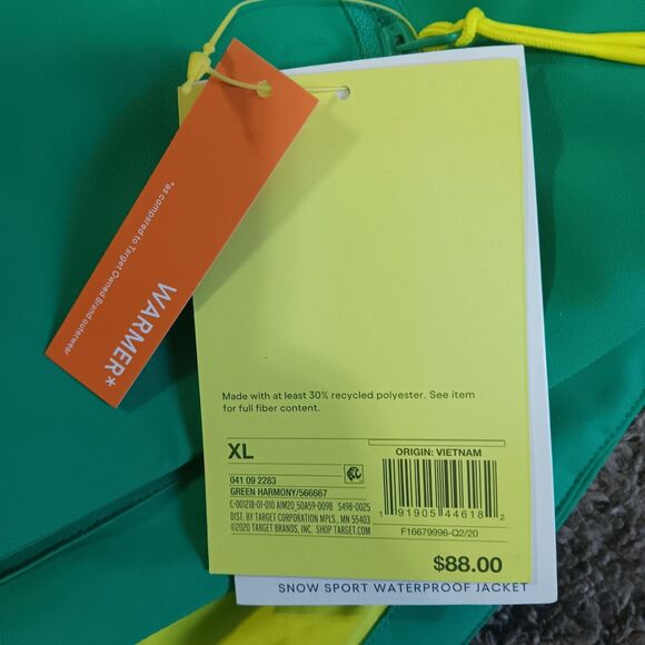 All In Motion Snow Sport Hooded Waterproof Jacket XL - Picture 2 of 11